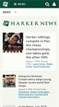 Mobile Screenshot of news.harker.org