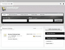 Tablet Screenshot of bizdir.harker.org